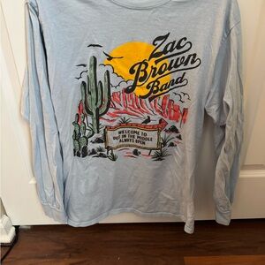 Zac Brown Band Graphic Long Sleeve Shirt